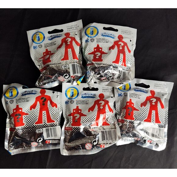 Imaginext DC Super Friends Series 5 Blind Bags Set of 5 - Picture 2 of 7